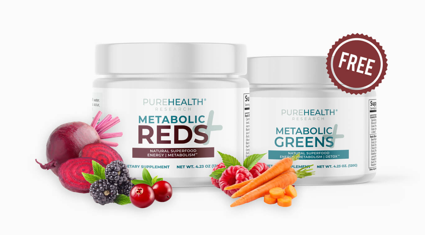 metabolic reds+ and metabolic greens+
