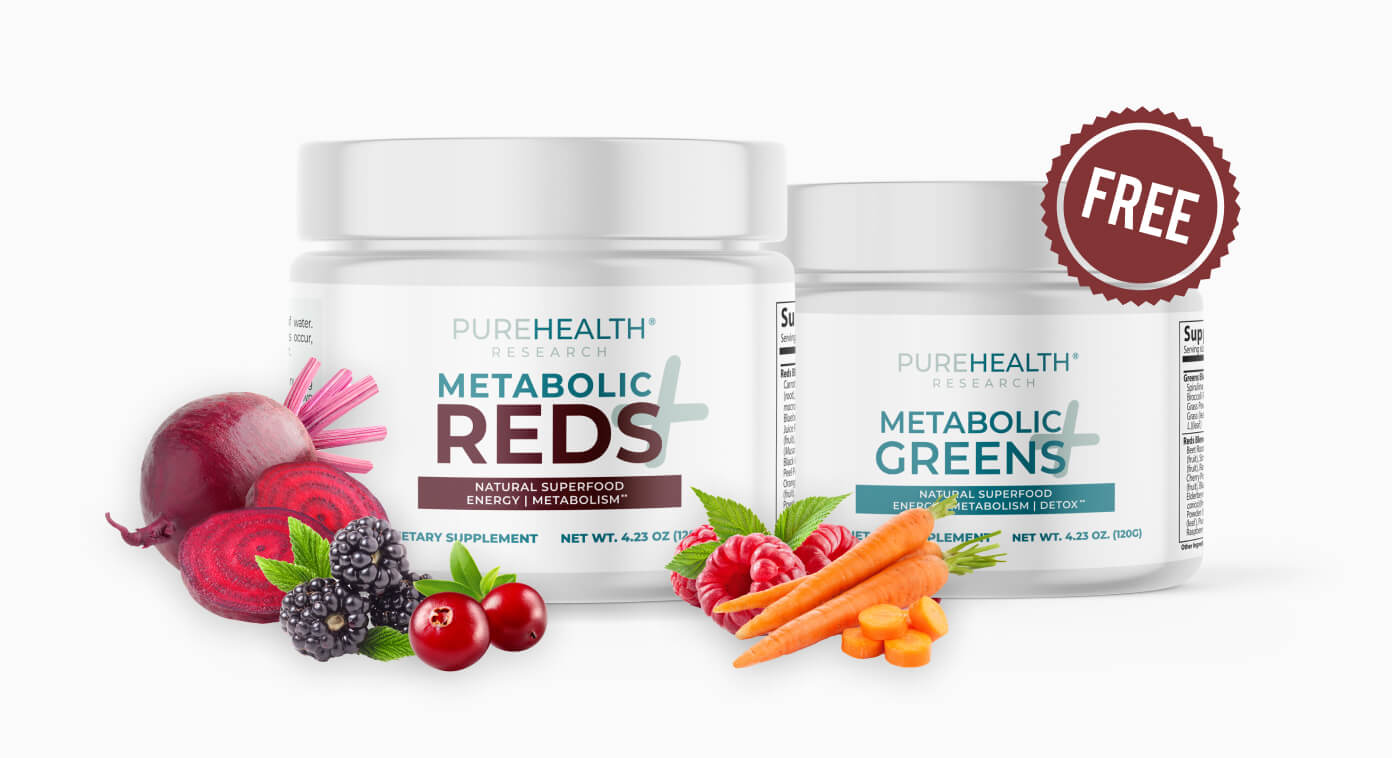 metabolic reds+ and metabolic greens+