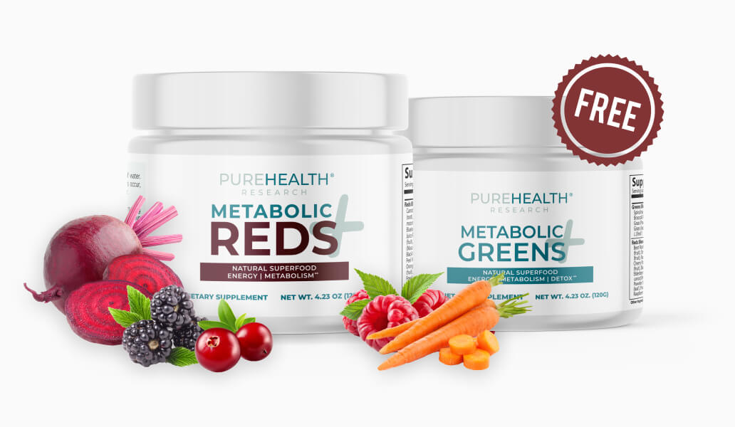 metabolic reds+ and metabolic greens+